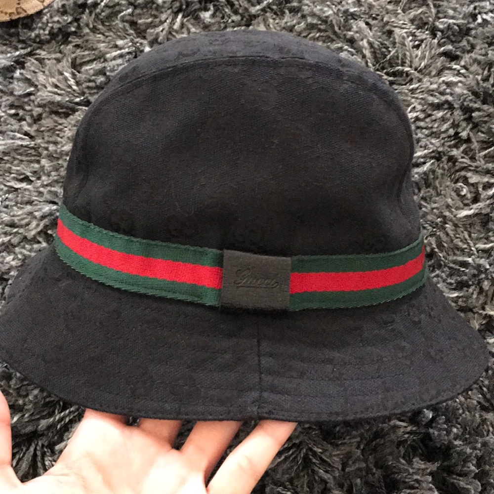 Black Gucci hat